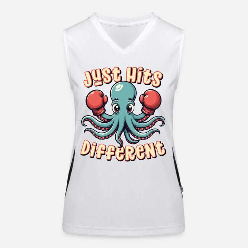 Just Hits Different Women's Functional Contrast Tank Top