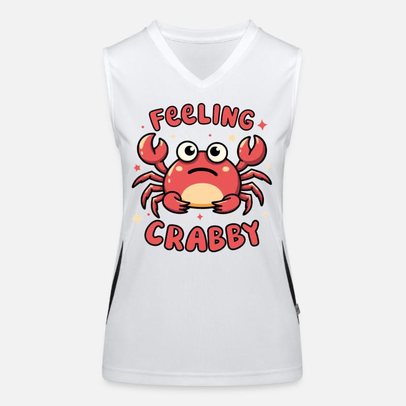 Feeling Crabby Women's Functional Contrast Tank Top