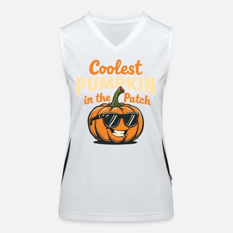 Coolest Pumpkin in the Patch Women's Functional Contrast Tank Top