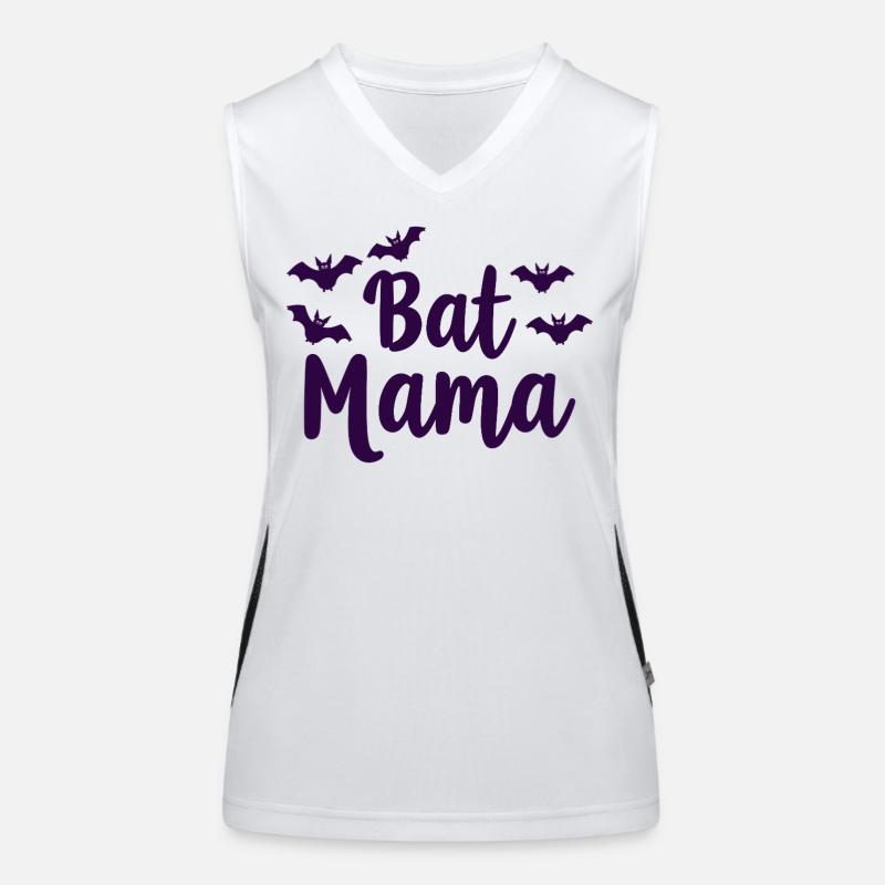 Bat Mama – Déclaration de la mère chauve-souris Débardeur respirant contrasté Femme
