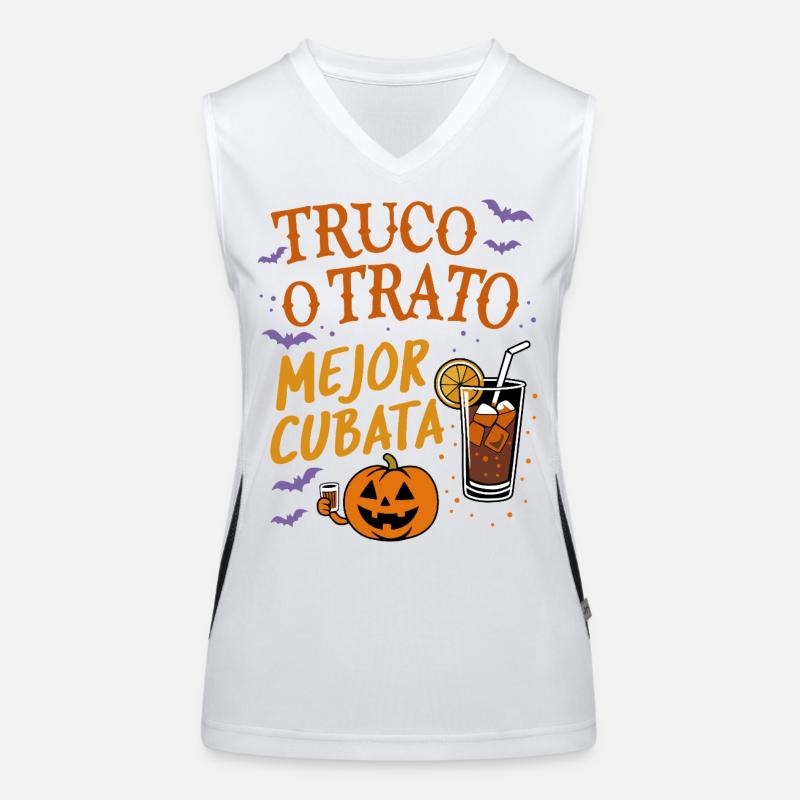 Süßes oder Saures Beste Cubata Funktionelles Kontrast-Tank Top für Frauen