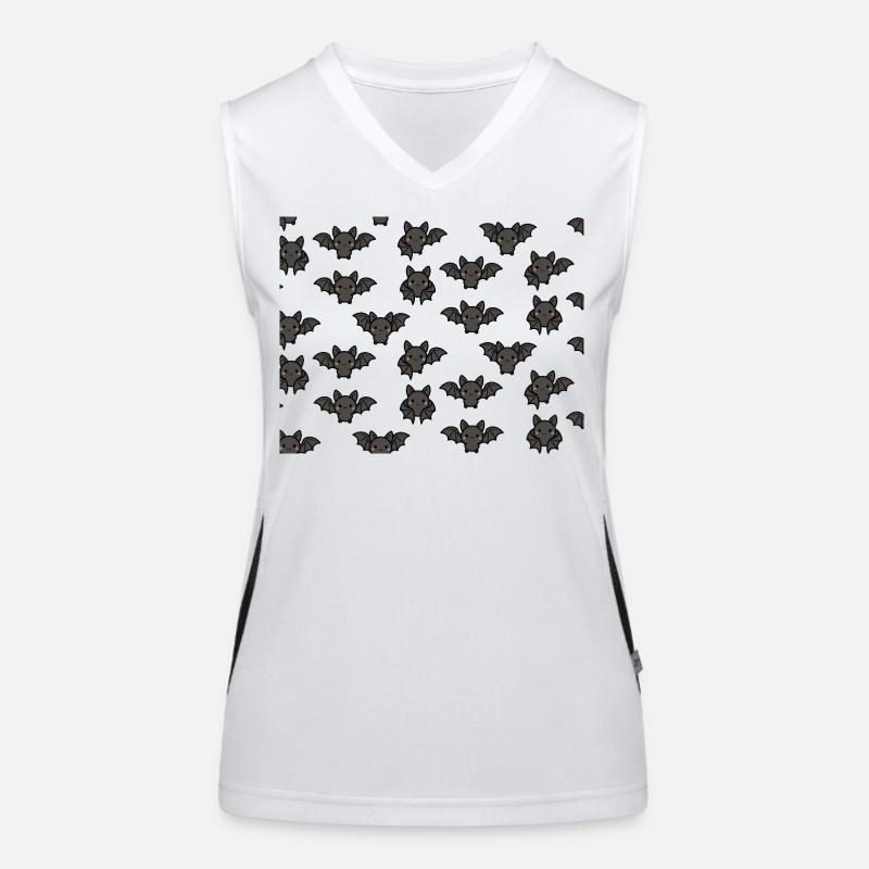 Fledermäuse Funktionelles Kontrast-Tank Top für Frauen