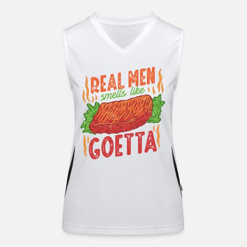 Saucisse de Goetta Débardeur respirant contrasté Femme