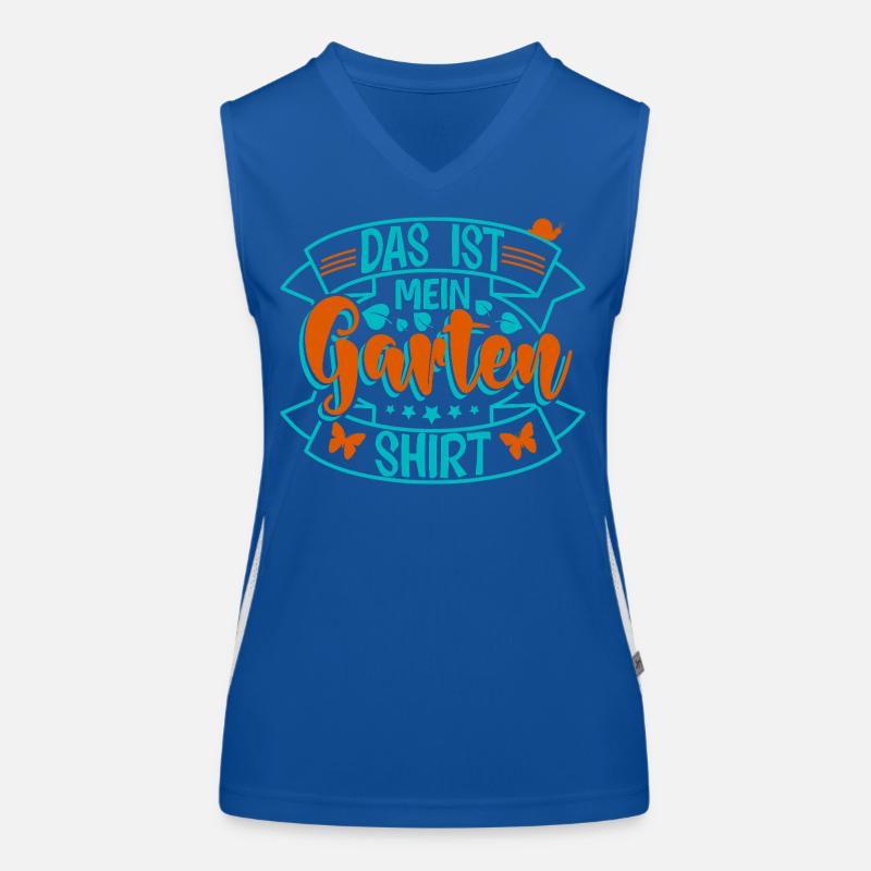 Garten  Funktionelles Kontrast-Tank Top für Frauen
