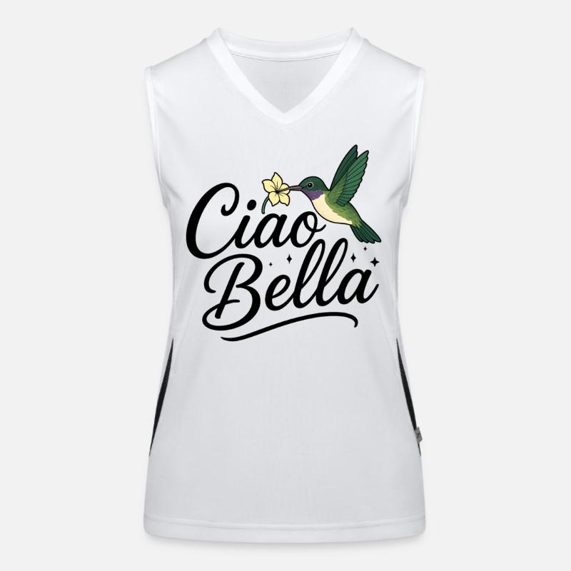 Ciao Bella Women's Functional Contrast Tank Top