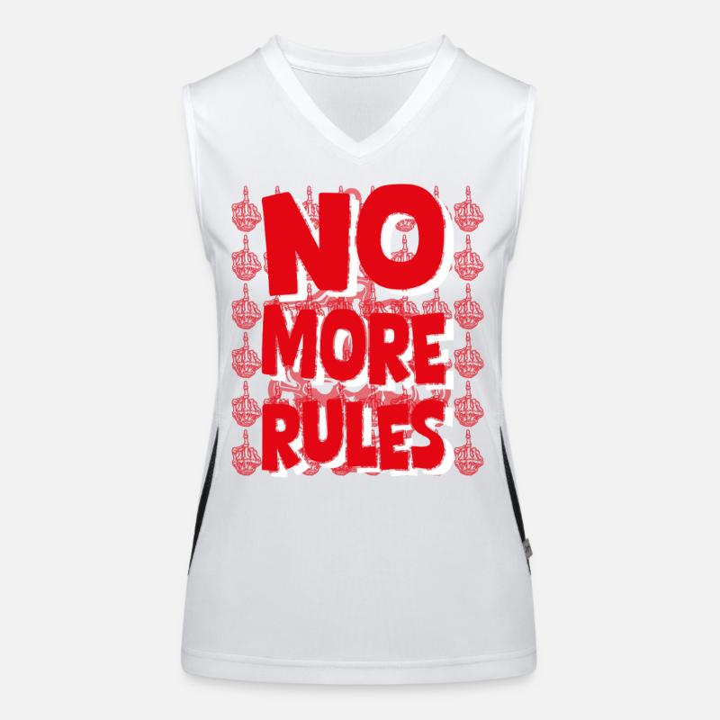No More Rules Women's Functional Contrast Tank Top