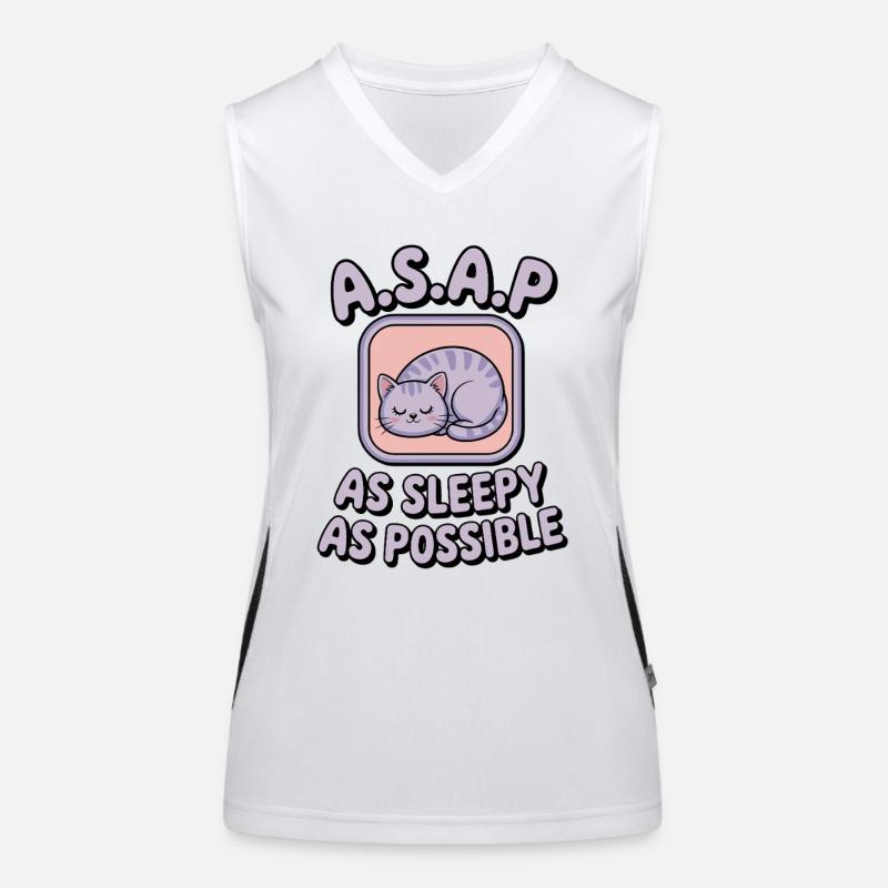 ASAP Sleeping Cat Women's Functional Contrast Tank Top