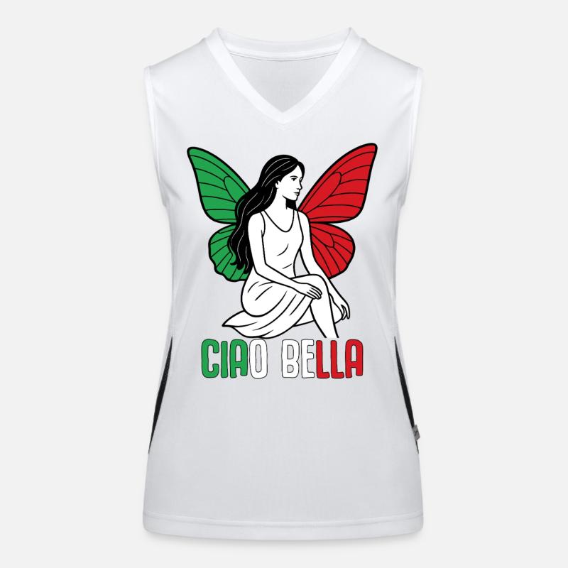 Ciao Bella Funktionelles Kontrast-Tank Top für Frauen