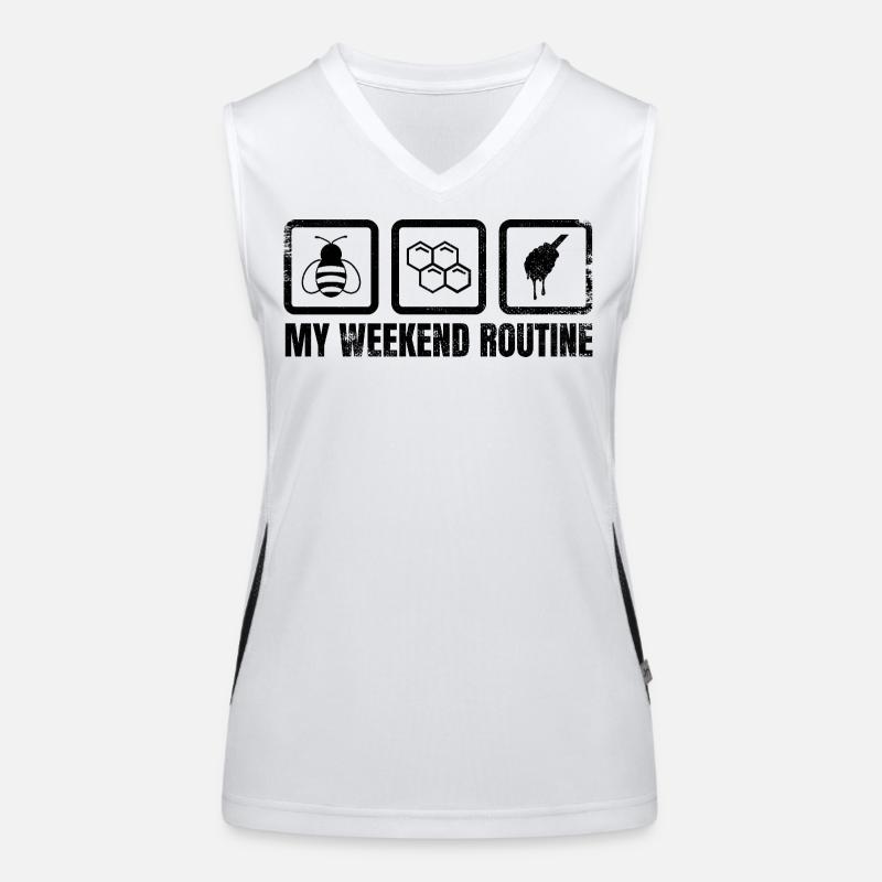 Beekeeper routine Women's Functional Contrast Tank Top