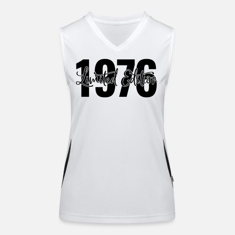 Limited edition 1976 Funktionelles Kontrast-Tank Top für Frauen
