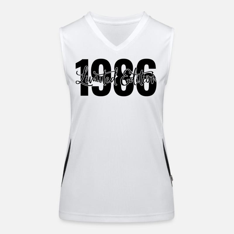 Edition limitée 1986 Débardeur respirant contrasté Femme