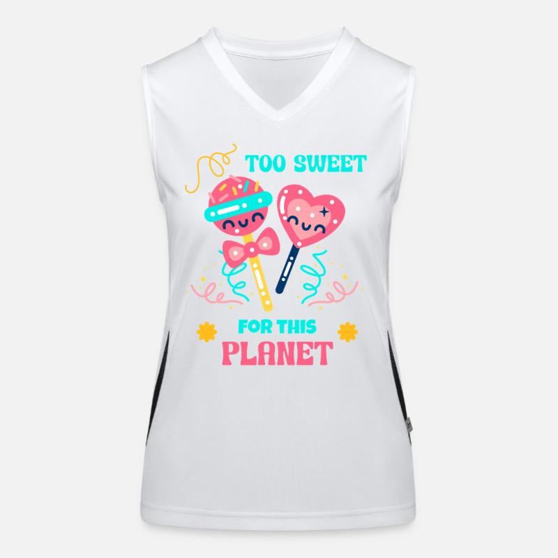 Candy Queen Candy Fashion Women's Functional Contrast Tank Top