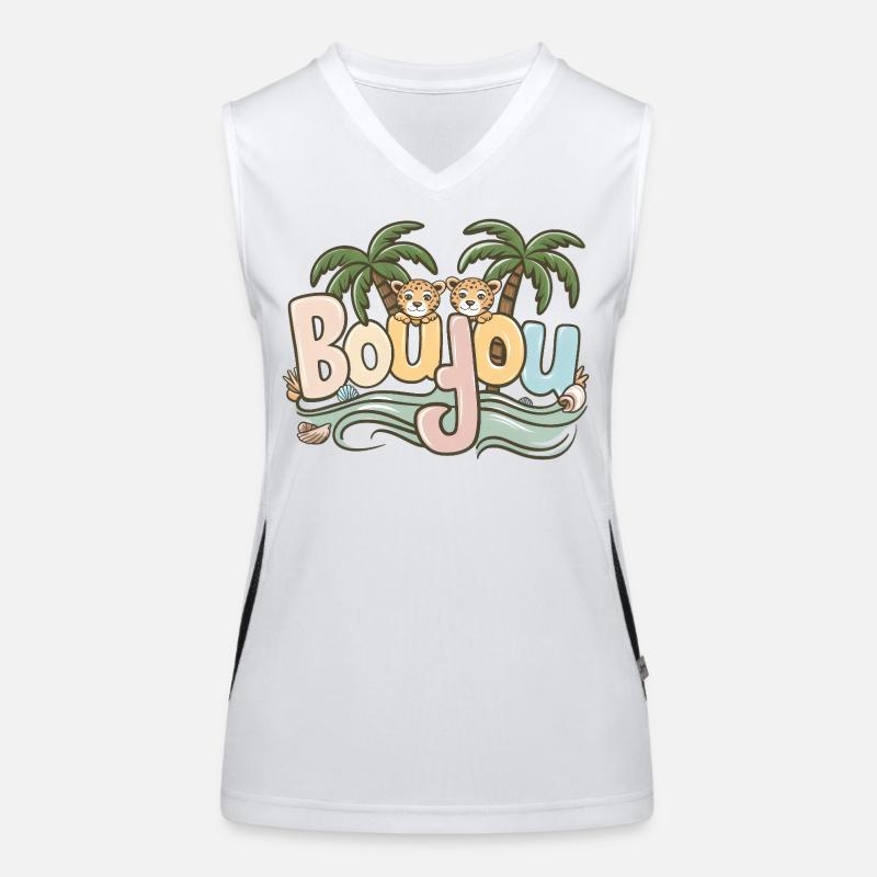 Boujou Normandy Pride Hello Women's Functional Contrast Tank Top