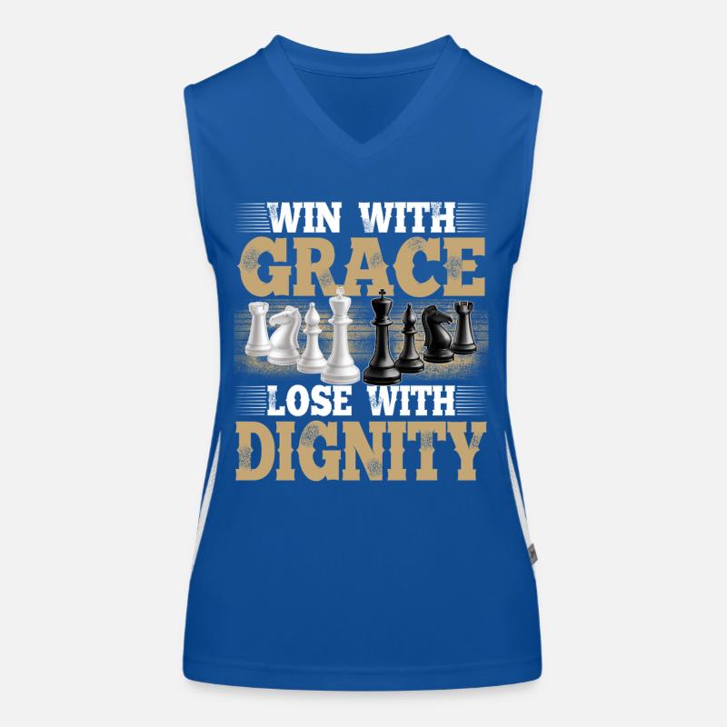 Échecs Débardeur respirant contrasté Femme