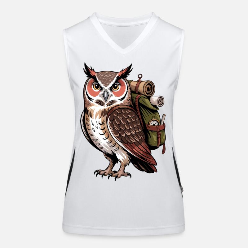 Forest Adventure Owl's Call Women's Functional Contrast Tank Top
