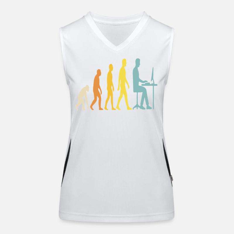 Tech Evolution at the Desk Women's Functional Contrast Tank Top