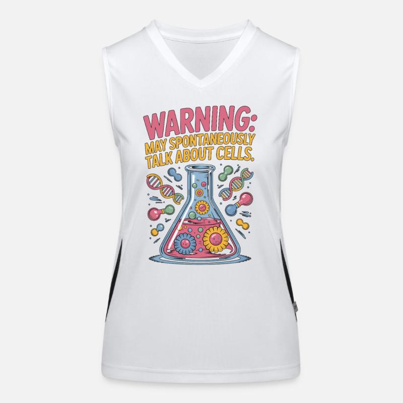 Lab Technician Warning May Medical Laboratory Work Funktionelles Kontrast-Tank Top für Frauen