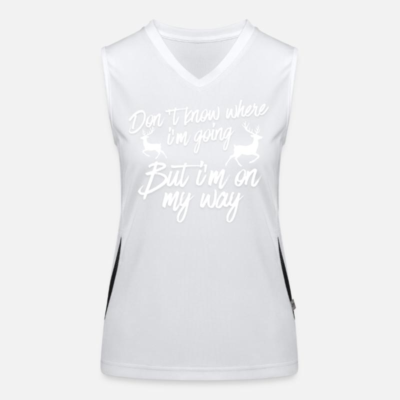 On My Way Unknown Destination Women's Functional Contrast Tank Top