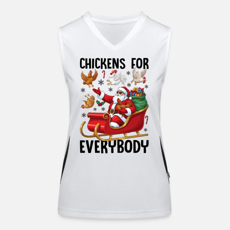 Chickens for Everybody Women's Functional Contrast Tank Top