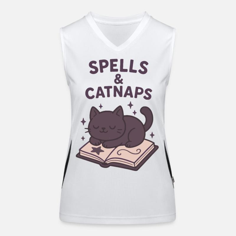 Spells and Catnaps Women's Functional Contrast Tank Top