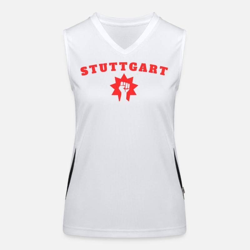 Stuttgart Funktionelles Kontrast-Tank Top für Frauen