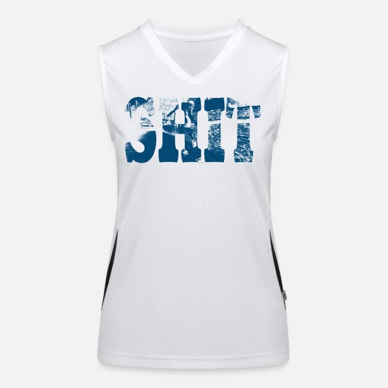 Shit  Funktionelles Kontrast-Tank Top für Frauen