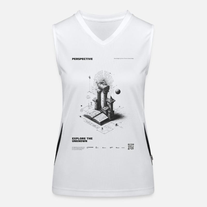 Perspective de l’espace-temps Débardeur respirant contrasté Femme