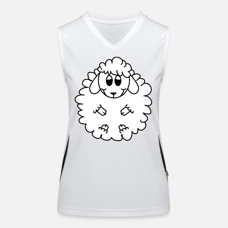 Merino sheep Women's Functional Contrast Tank Top