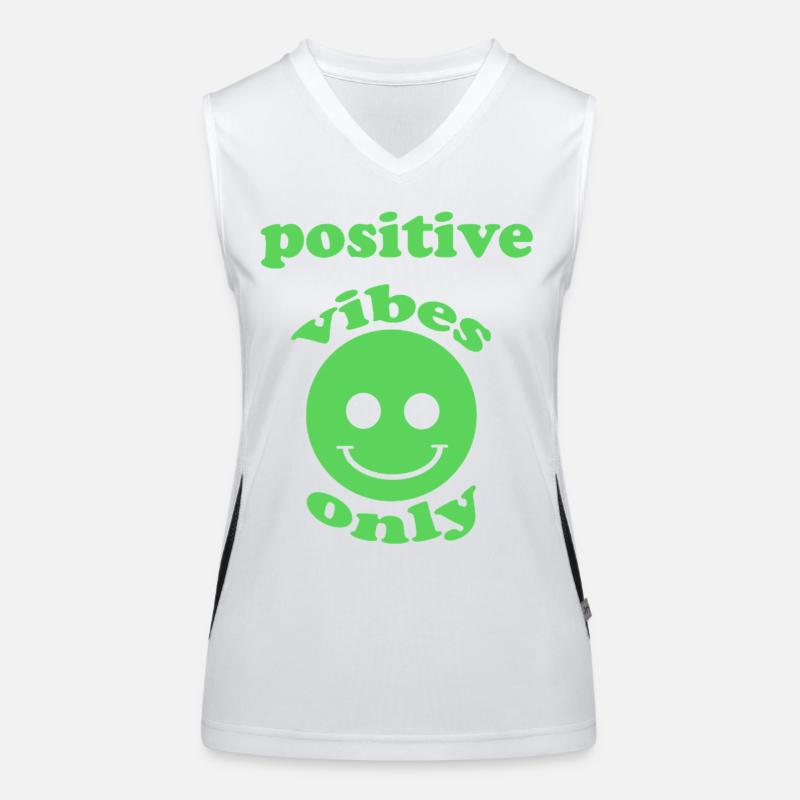 Ondes positives Débardeur respirant contrasté Femme