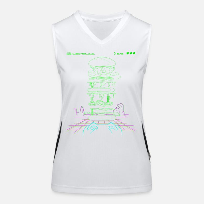 Jeu Débardeur respirant contrasté Femme