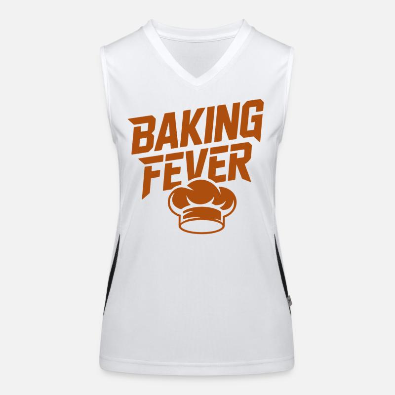 Baking Fever Tee Funktionelles Kontrast-Tank Top für Frauen