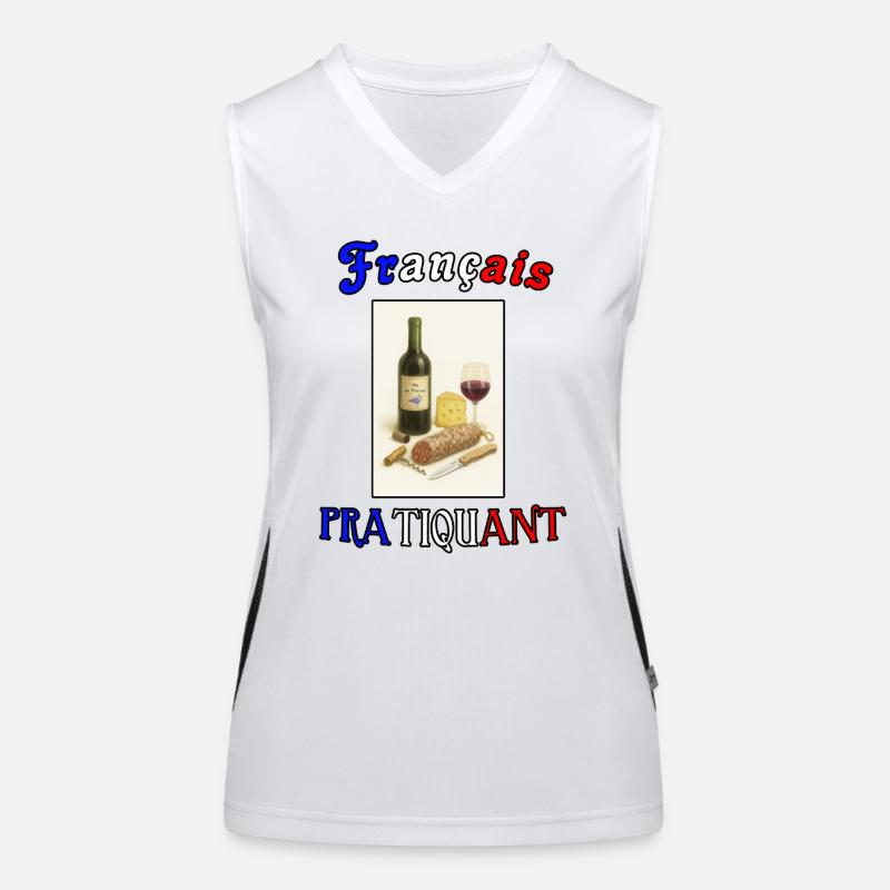 Practising French Women's Functional Contrast Tank Top