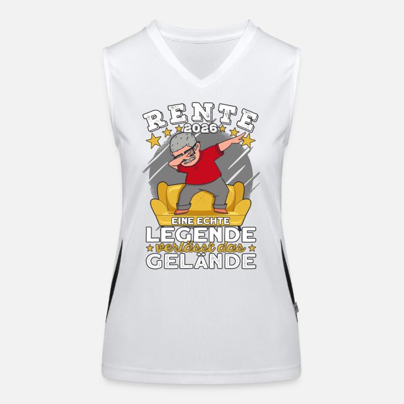 Retiree 2026 Retirement Retirement Legend Gift Idea Women's Functional Contrast Tank Top