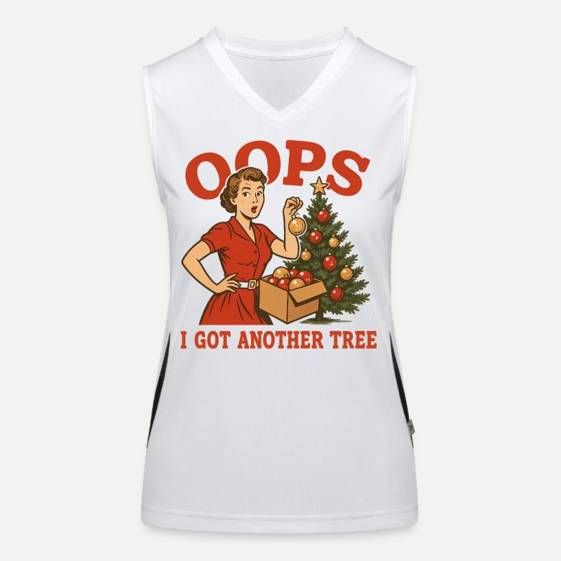 Oops I Got Another Tree Funktionelles Kontrast-Tank Top für Frauen