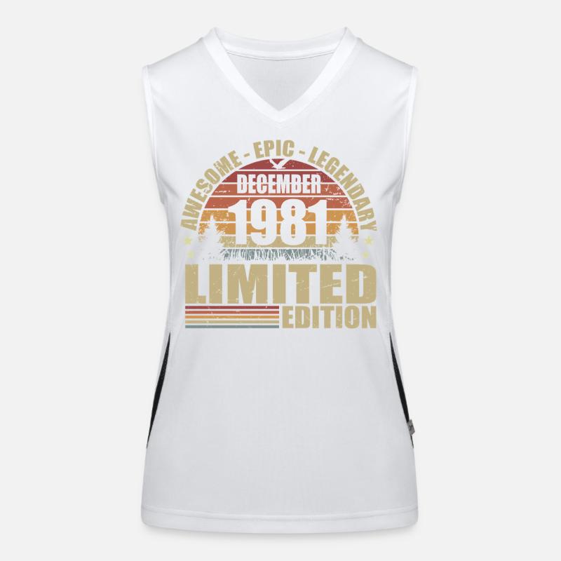 December 1981 - Limited Edition December 1981 Women's Functional Contrast Tank Top