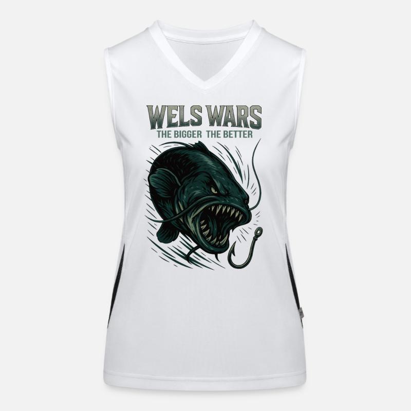 Wels Wars The Bigger The Better Women's Functional Contrast Tank Top