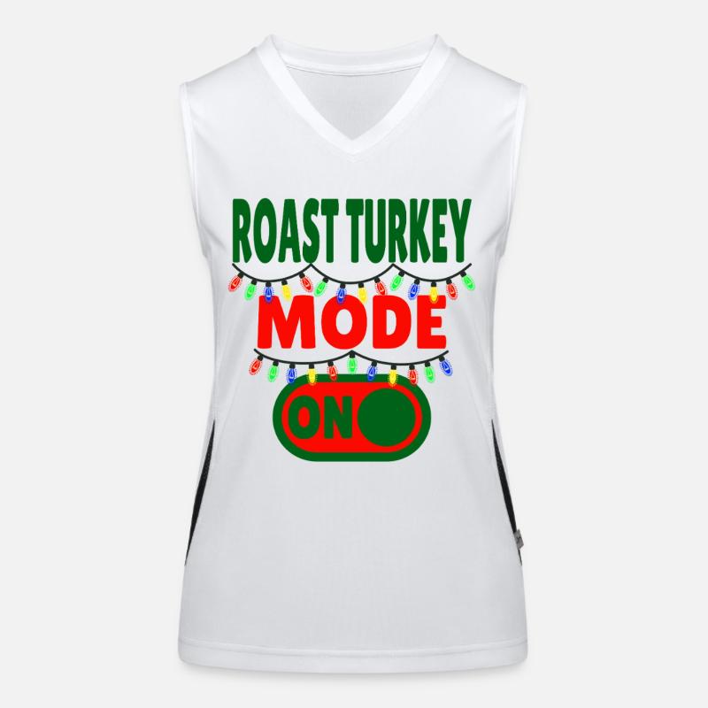 Mode dinde rôtie activé Débardeur respirant contrasté Femme