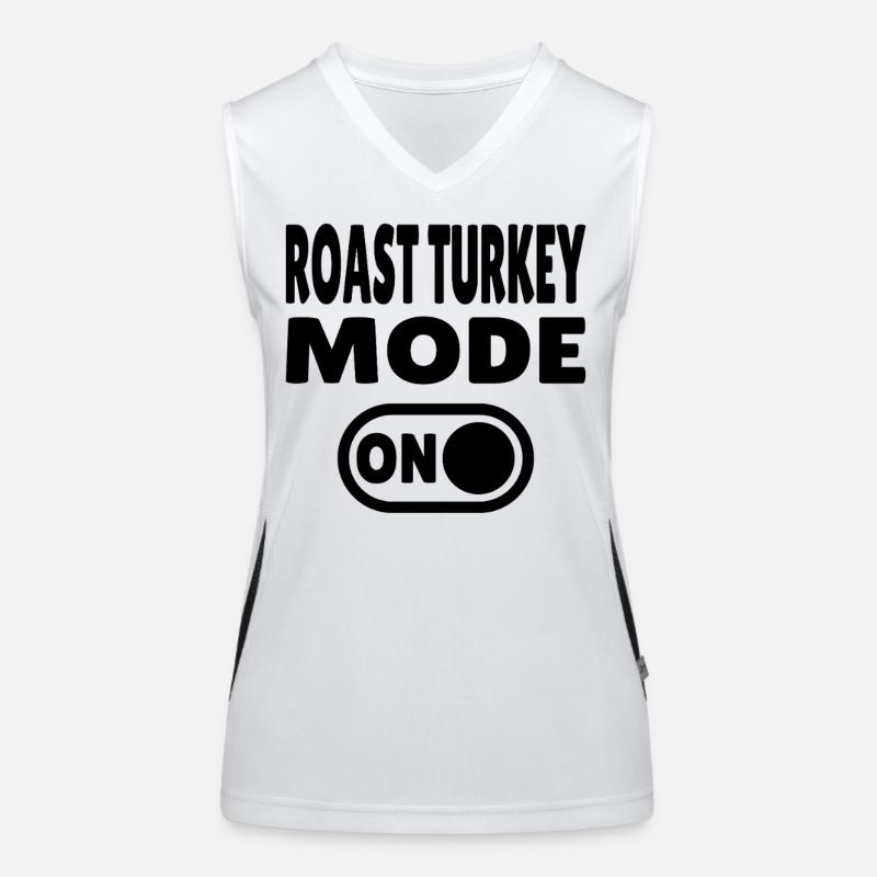 Mode dinde rôtie activé Débardeur respirant contrasté Femme