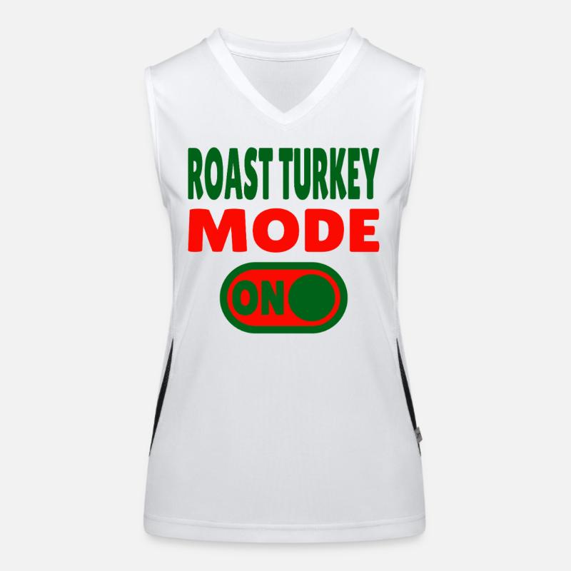 Mode dinde rôtie activé Débardeur respirant contrasté Femme