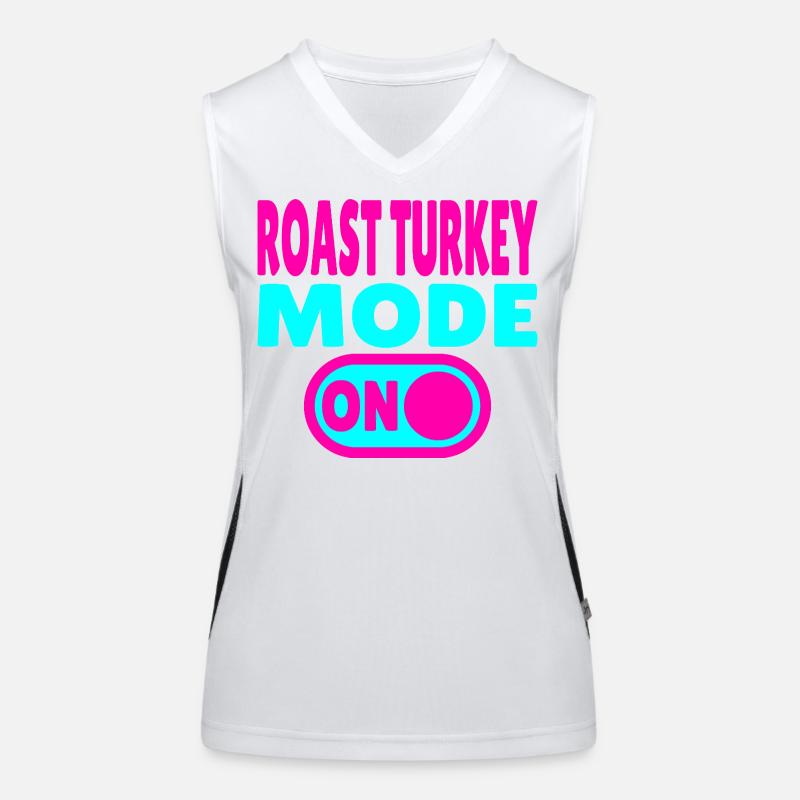 Mode dinde rôtie activé Débardeur respirant contrasté Femme