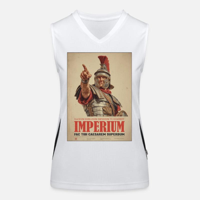 Römisches Imperium Funktionelles Kontrast-Tank Top für Frauen