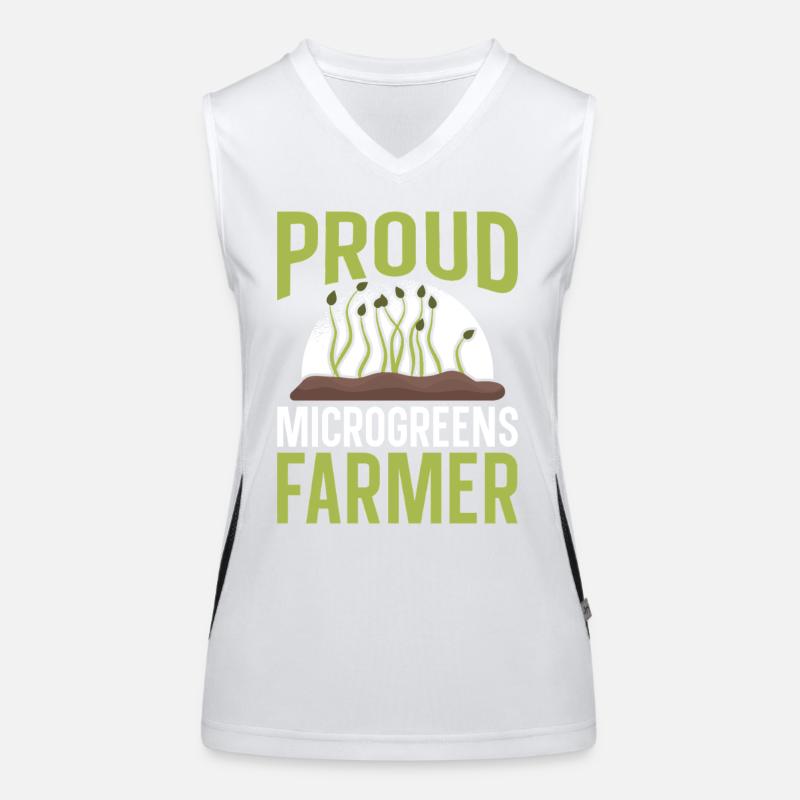  Microgreens Gardening Kit Grow Microgreens Indoor Women's Functional Contrast Tank Top