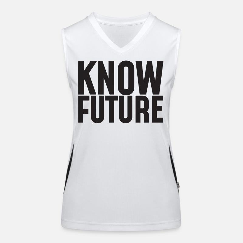 KNOW FUTURE Women's Functional Contrast Tank Top