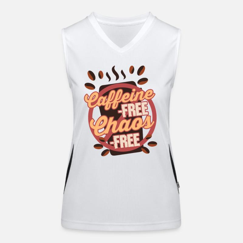Kaffeeentzug Koffeinfrei Ex-Kaffeetrinker Funktionelles Kontrast-Tank Top für Frauen