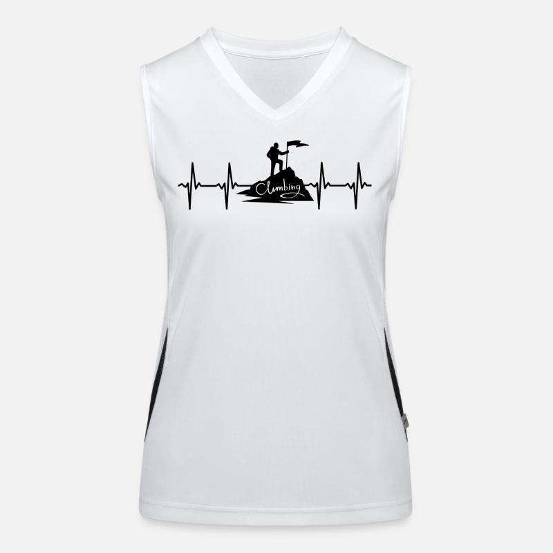 Climbing Funktionelles Kontrast-Tank Top für Frauen