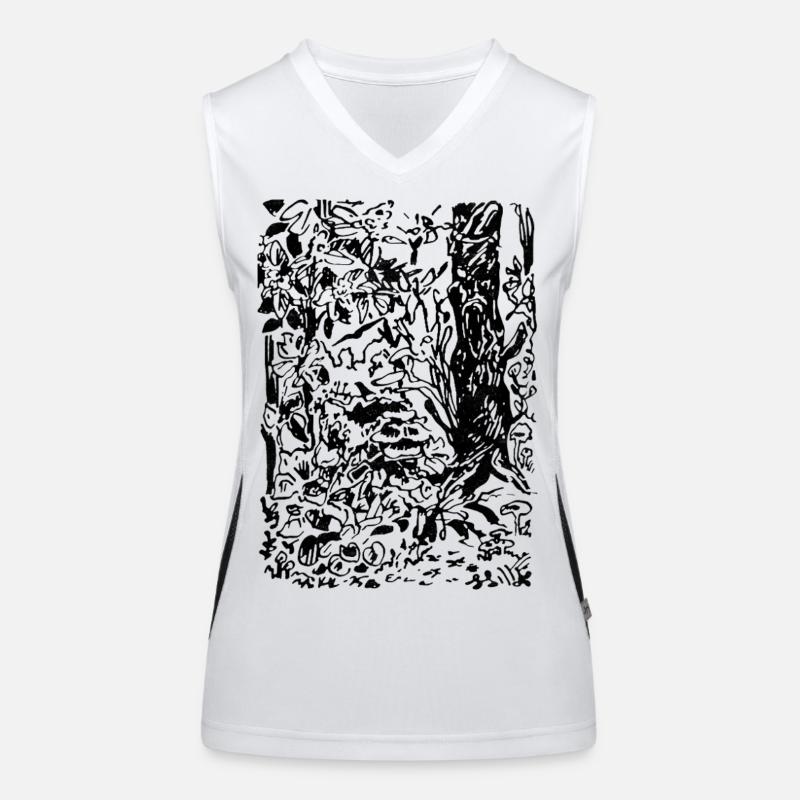 ENCHANTED FOREST Women's Functional Contrast Tank Top