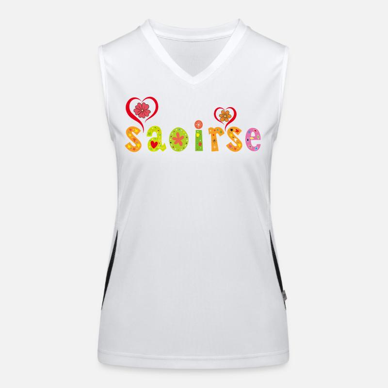 Saoirse Personalized Design Women's Functional Contrast Tank Top