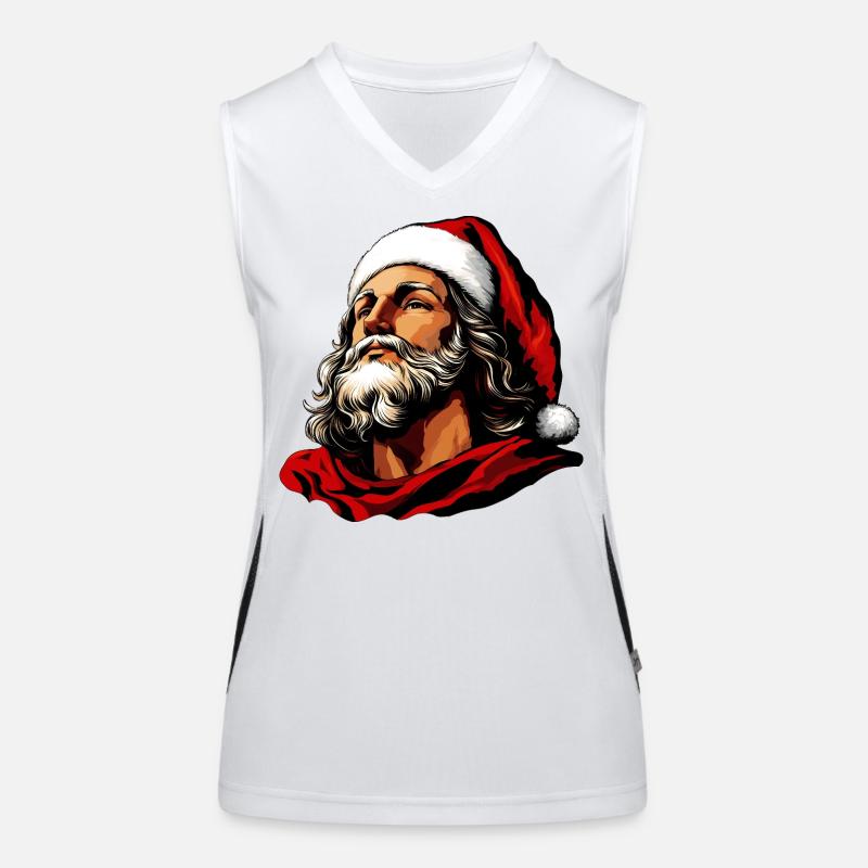 Jésus Noël Débardeur respirant contrasté Femme
