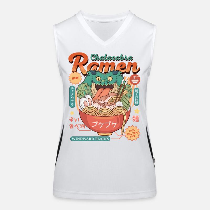 Jäger-Ramen Funktionelles Kontrast-Tank Top für Frauen