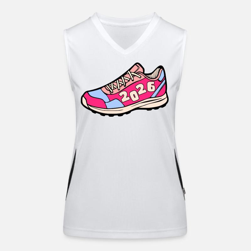 LAUFEN 2026 Funktionelles Kontrast-Tank Top für Frauen
